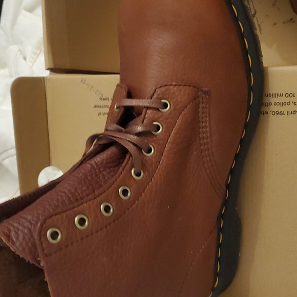 DR MARTENS 1460 PASCAL AMBASSADOR LEATHER LACE UP BOOTS MEN'S SZ 12/ 27439253 - Picture 13 of 14